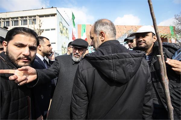 حضور رئیس بنیاد مستضعفان در راهپیمایی یوم الله 22 بهمن 2